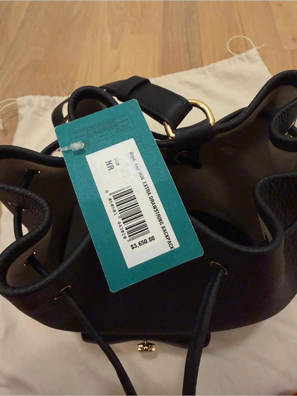Loro Piana Extra Drawstring Backpack L27